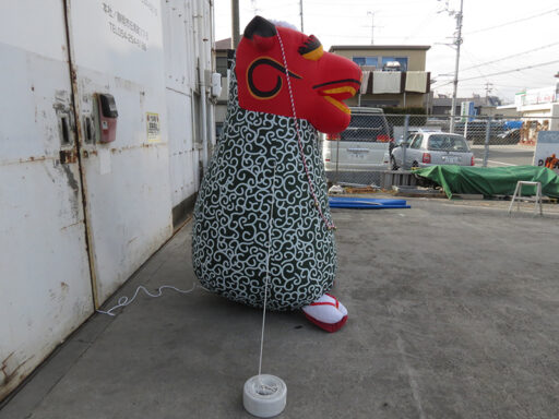 ０３　獅子舞バルーン　