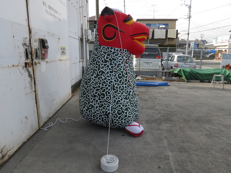 ０３　獅子舞バルーン　
