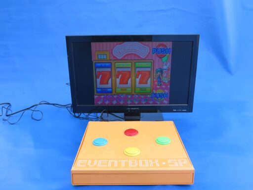 ０６　抽選機イベントボックス　モニター付　