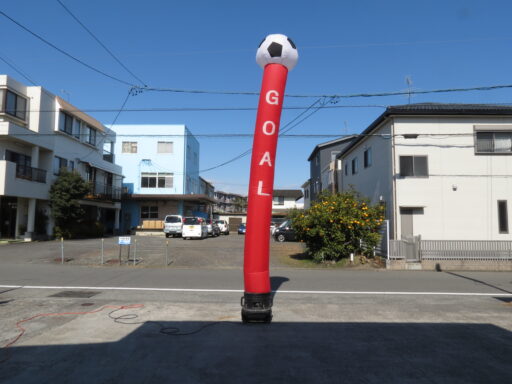 エアーパペット　サッカー