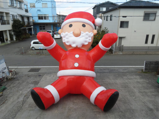 ０９　サンタクロースバルーン