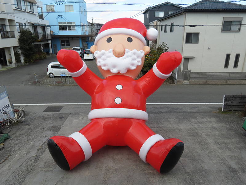０９　サンタクロースバルーン