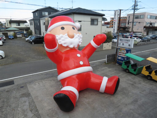 ０９　サンタクロースバルーン