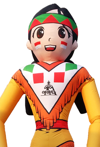 １２　インディアンガール