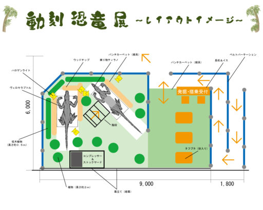 １９　リアルな動刻恐竜展