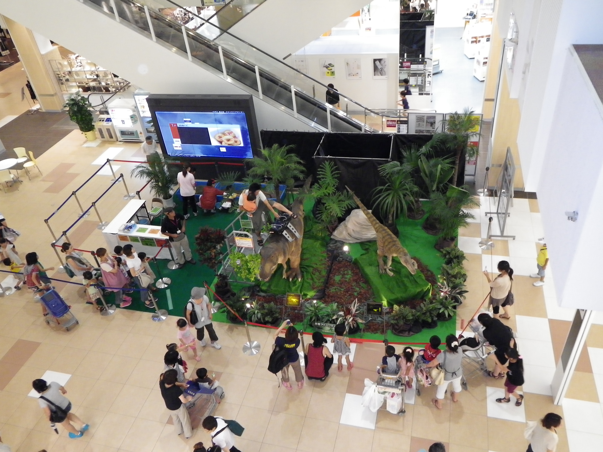 １９　リアルな動刻恐竜展