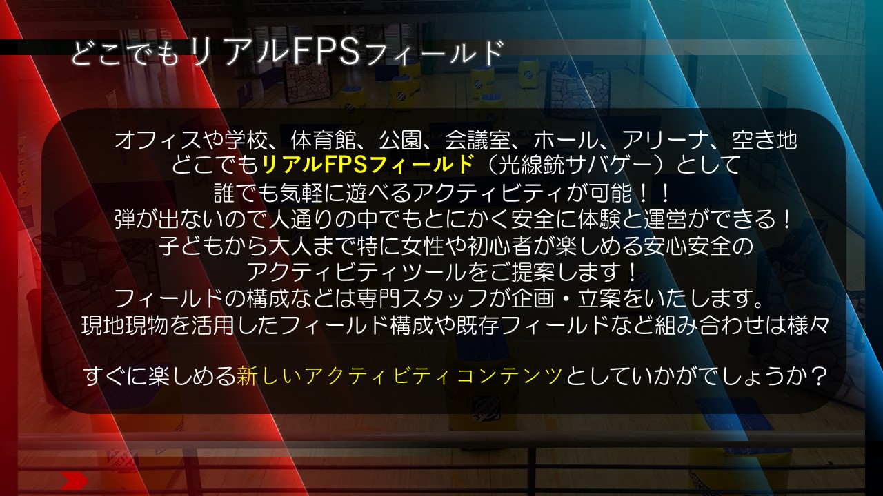 ２３　リアルFPSイベント～光線銃サバゲー