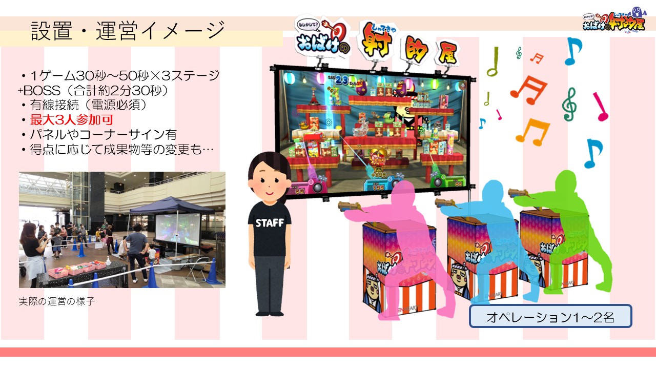 ２１　もしかして！？おばけの射的屋～デジタル射的ゲーム～