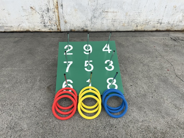 ４２　わなげナインスティック（鉄製）